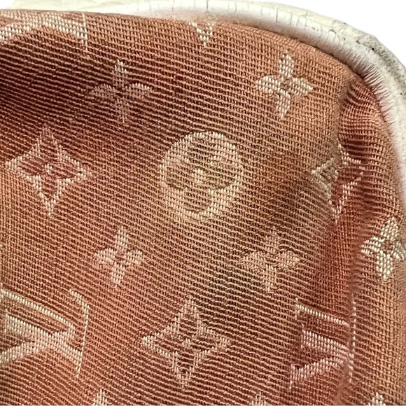 Auth. Louis Vuitton Vintage Trapeze GM Mini Lin Monogram Canvas & Leather, EUC! - Picture 10 of 16
